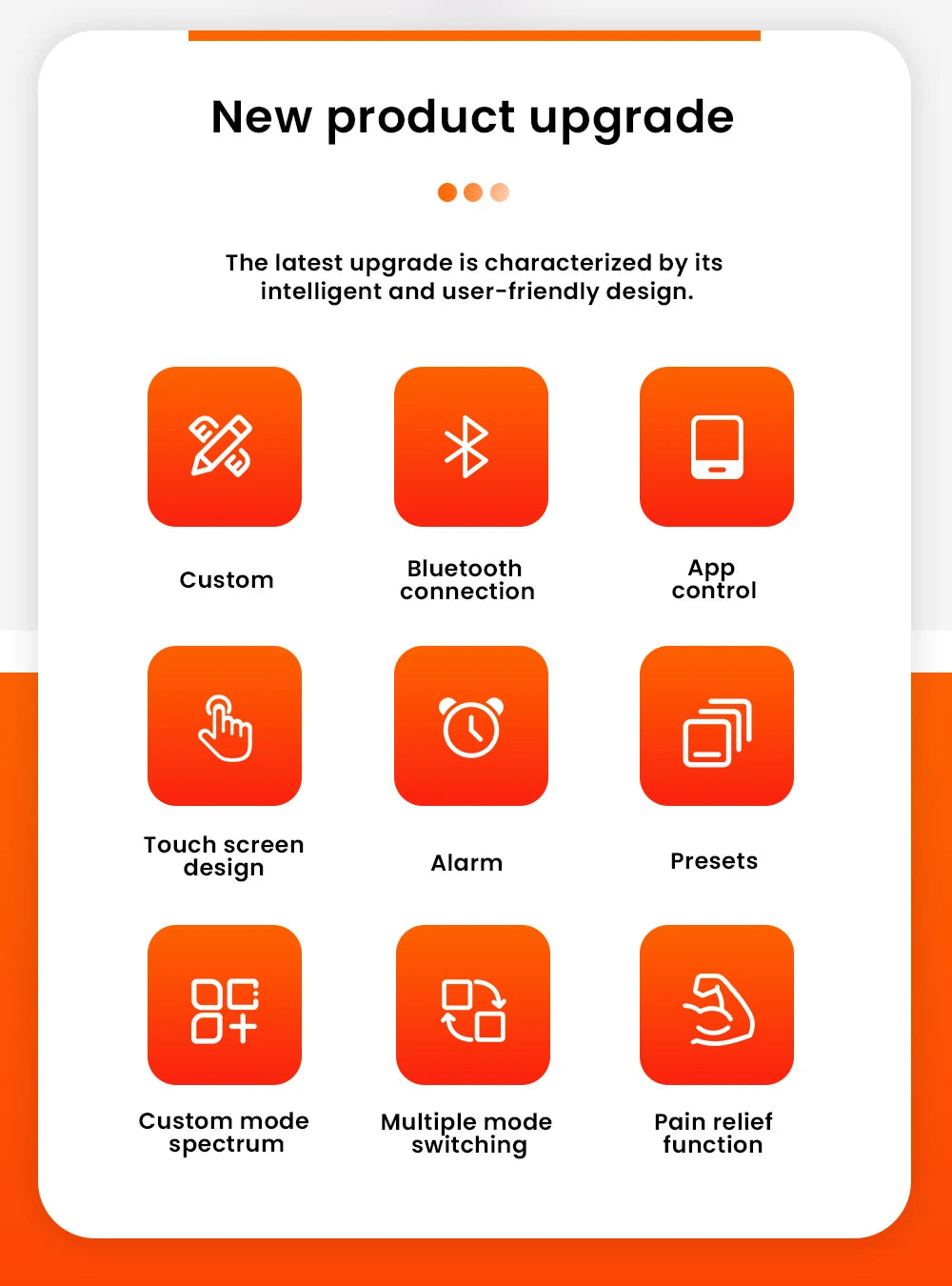 Red light therapy bluetooth function red light therapy 8 wavelengths red light therapy panel with touch screen