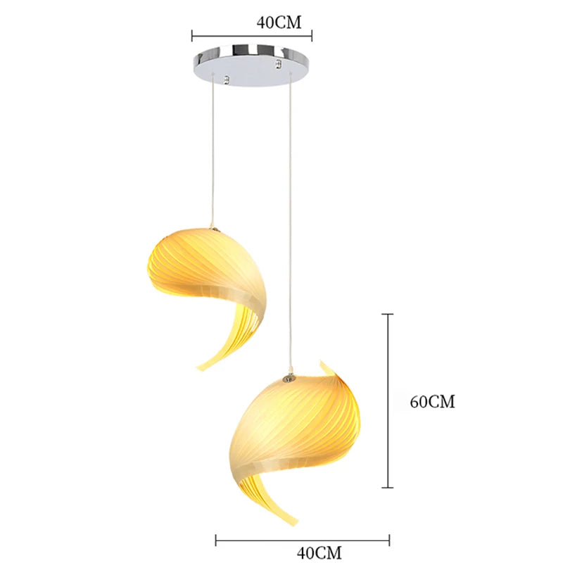 Japanese Unique Wooden LED Pendant Lamps Creative Living Room Restaurant Coffee Shop Art Chandelier Home Decor Lights Fixtures