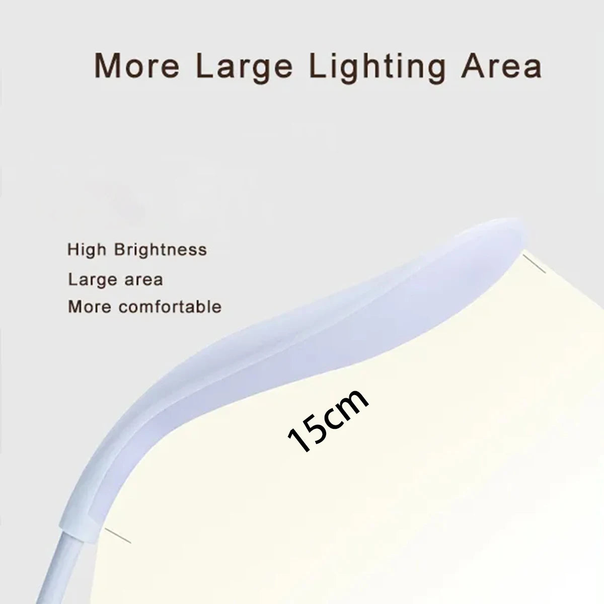 Portable USB Rechargeable Desk Lamp Touch 3 Modes Dimming Table Lamp Eye Protection For Office Bedroom Bedside Reading Light