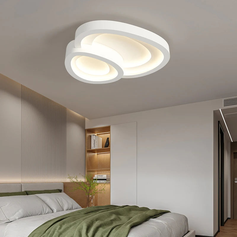 2025 Modern Bedroom Ceiling Lamps LED Chandelier For Living Dining Room Indoor Lighting Flower Luminaria home decor Lustre Light