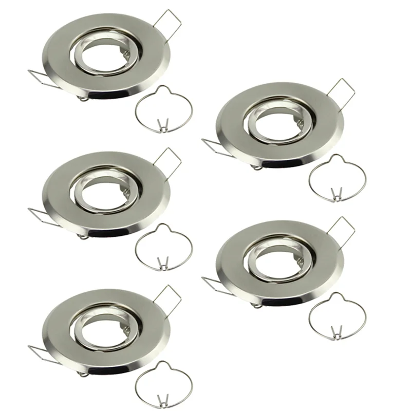 MR11 Recessed LED Spotlight Frame - 45mm Cutout Adjustable Ceiling Bulb Holder