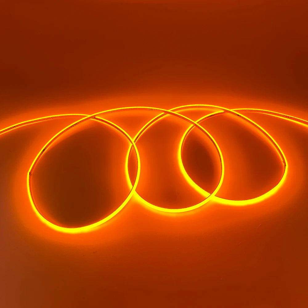 Ultra-Thin COB LED Strip 12V 24V - 2mm 3mm 5mm 8mm 10mm Flexible Tape