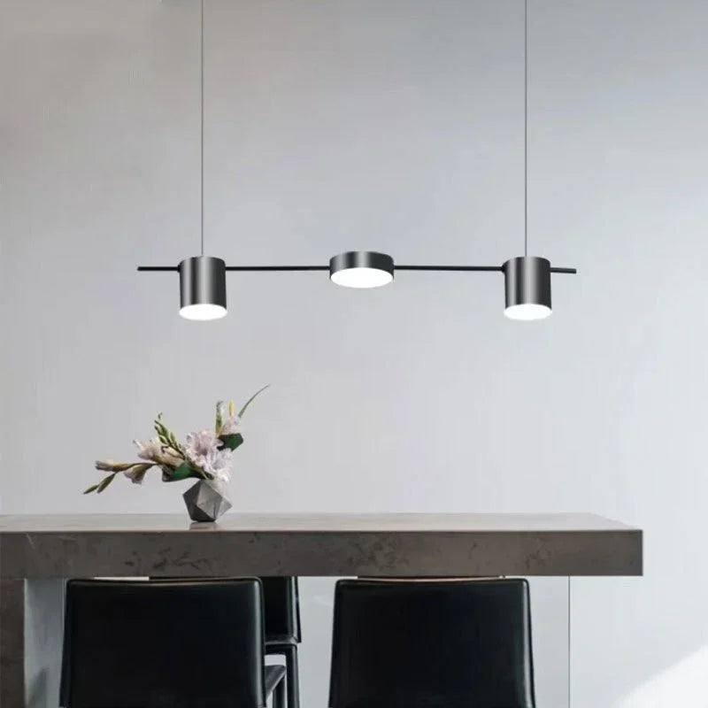 Nordic Modern Creative Chandelier - Adjustable LED Ceiling Light for Dining Room