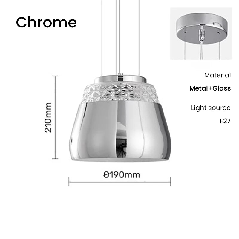 Modern Italy Designer LED Pendant Light Nordic Dinning Room Pendant Lamp Home Decors Single Luster Light Fixture