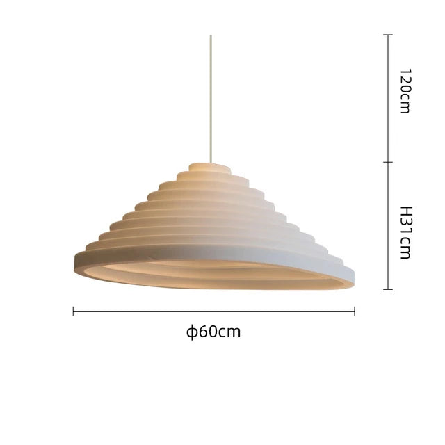 Nordic Wabi-Sabi Pendant Lights Minimalist Chandelier for Dining Room Bar Loft Bedroom Home Decors Hanging Lighting Fixtures