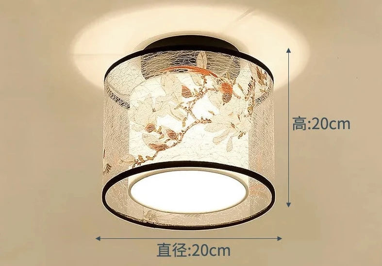 Corridor Warm Ceiling Light Hotel Villa Hotel Entrance Foyer Entrance Balcony Light