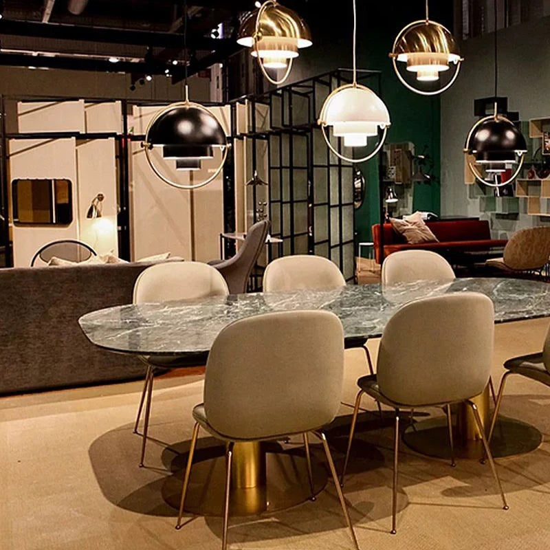 Post Modern Gubi Pendant Light Danish Design Iron Dining Room Hanging Lamp for Bedroom Kitchen Home Decors LED Lighting Fixtures