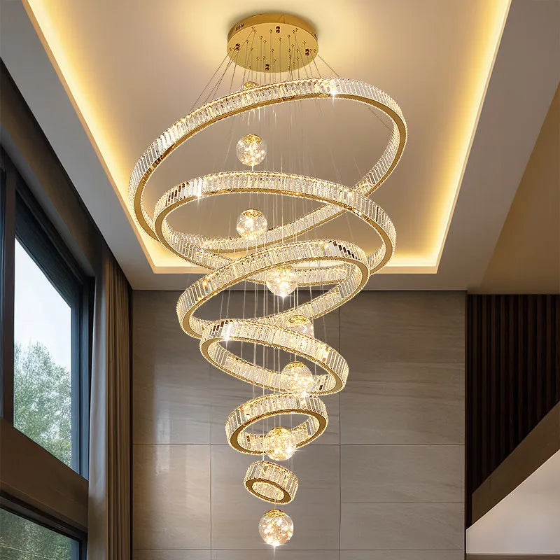home decorationPendant lights, luxury crystal living room chandelier, bedroom Pendant lamp, ceiling light, indoor lighting