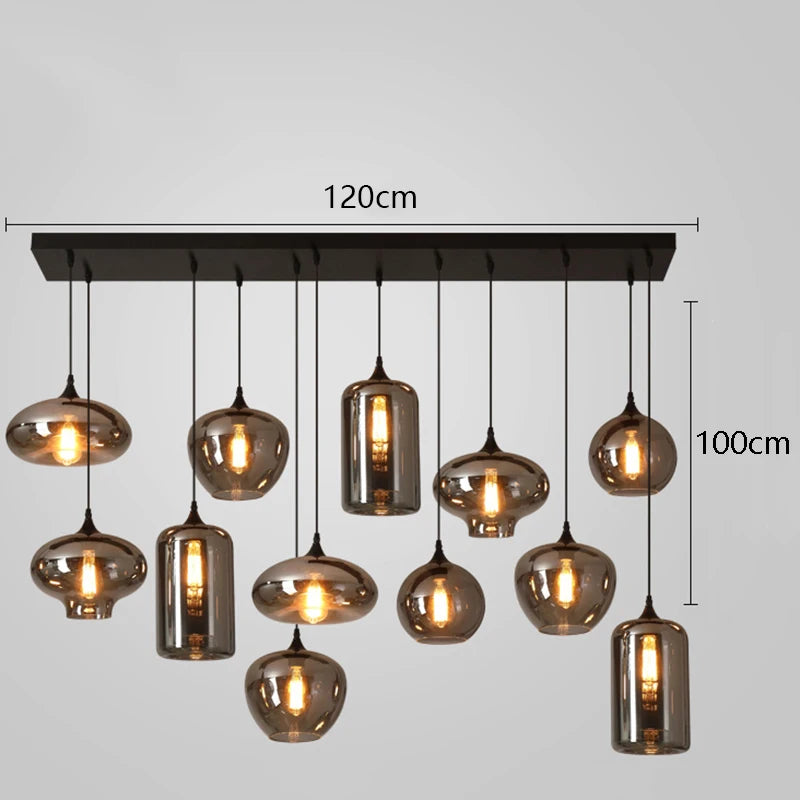 Modern LED Pendant Light for Dining Room - Luxury Indoor Ceiling Chandelier
