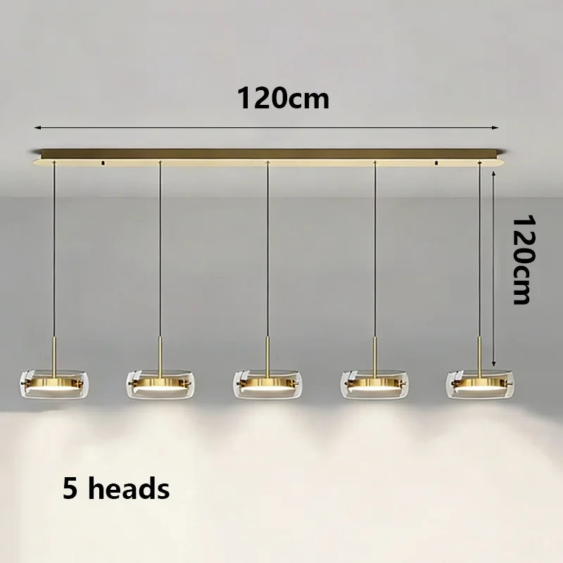 Modern LED Pendant Light for Living Room - Luxury Home Decor Chandelier