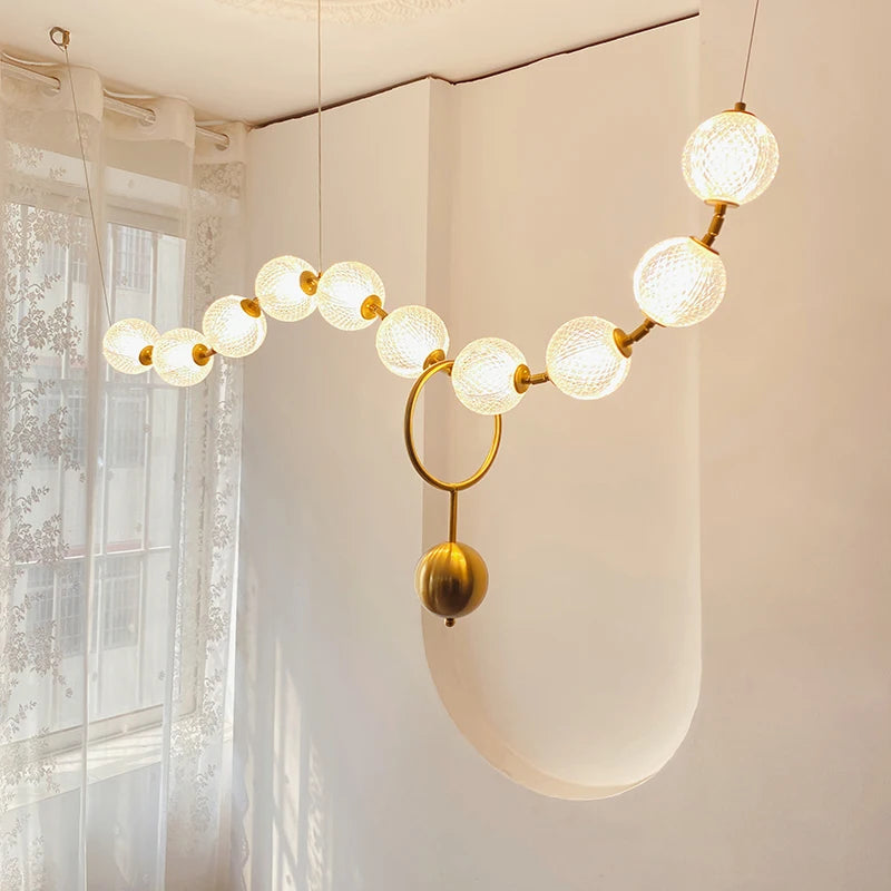 Simple and luxurious home decoration with LED lights, living room pendant lights, dining room pendant lights, indoor lighting