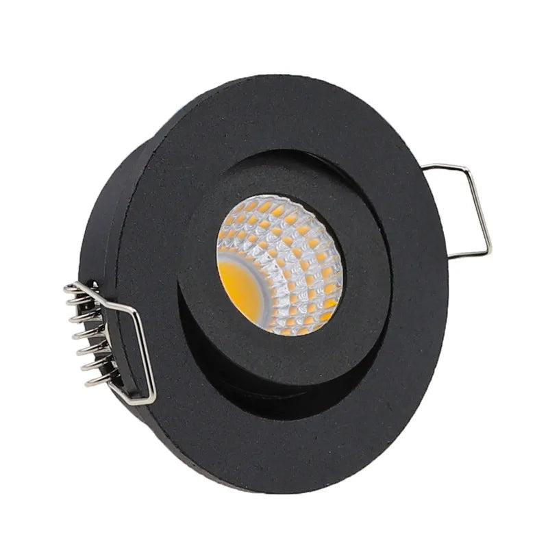 IP65 Waterproof Recessed LED Downlight - 3W Dimmable Spot Light