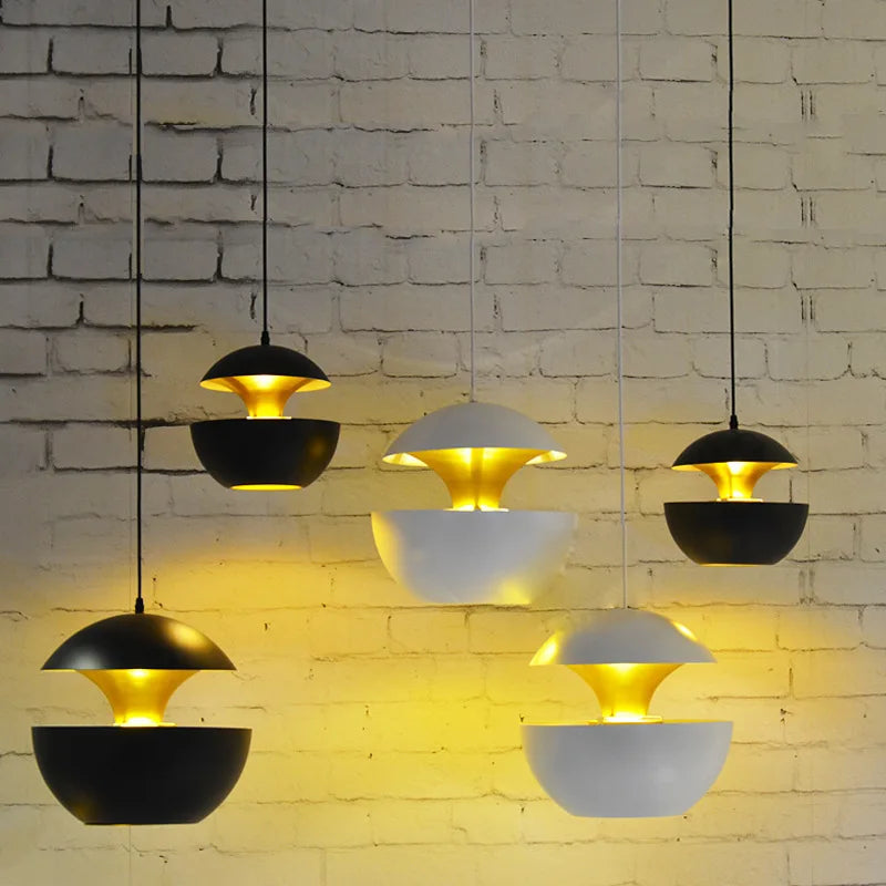 Industrial Styel Led Pendant Lights Restaurant Kitchen Bedside Home Decors Luminaires Spot Lampshade Designer Hanging Lightings
