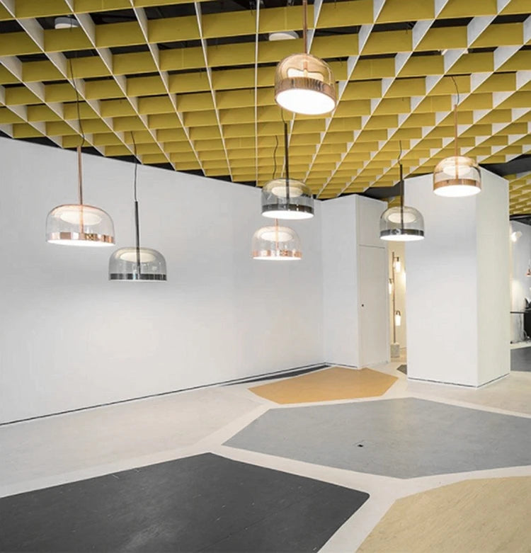 Designer glass pedant light Italy Lights Modern glass lampshade For Dining Room Decor Loft house decoration luxury light