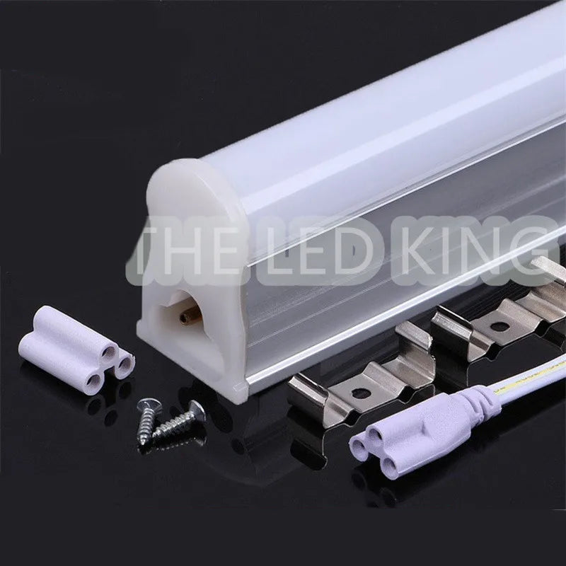 220V 230V LED Tube lamp T5 30CM 6W 60CM 10W 20W LED Bulb PVC Plastic Fluorescent Integrated lighting for Home Kitchen Wardrobe