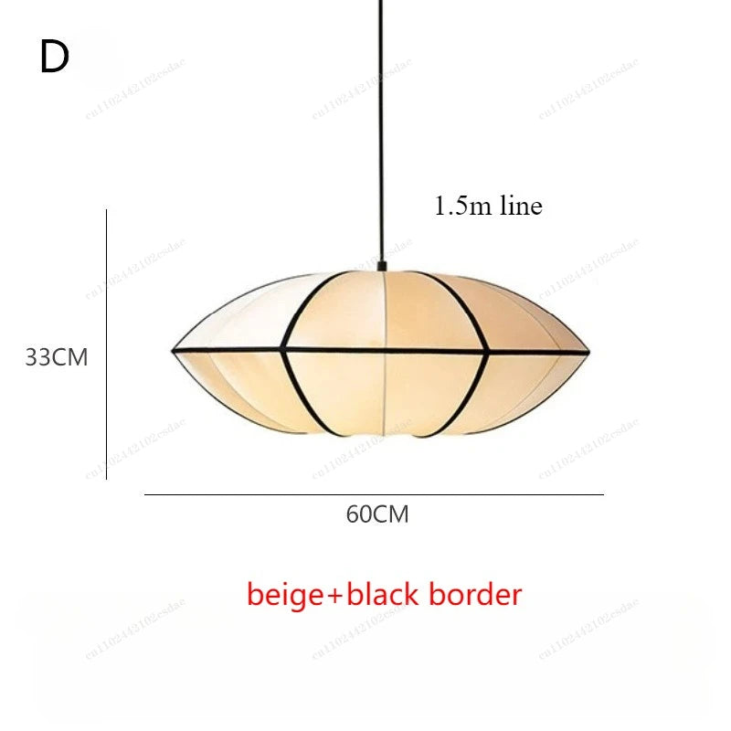 Wabi-sibi Japanese Style Medieval Dining Room Chandeliers Foyer Pendant Lamp Applicable To Interior Lighting Room Decoration