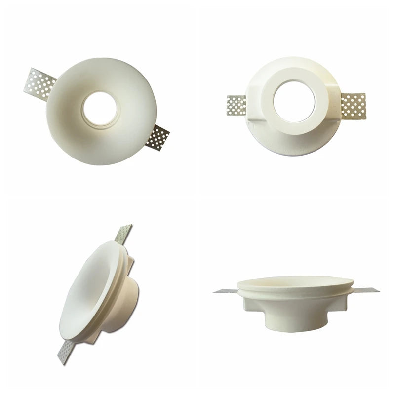 Recessed Gypsum Ceiling Downlight - Borderless Trimless GU10 LED Spotlight
