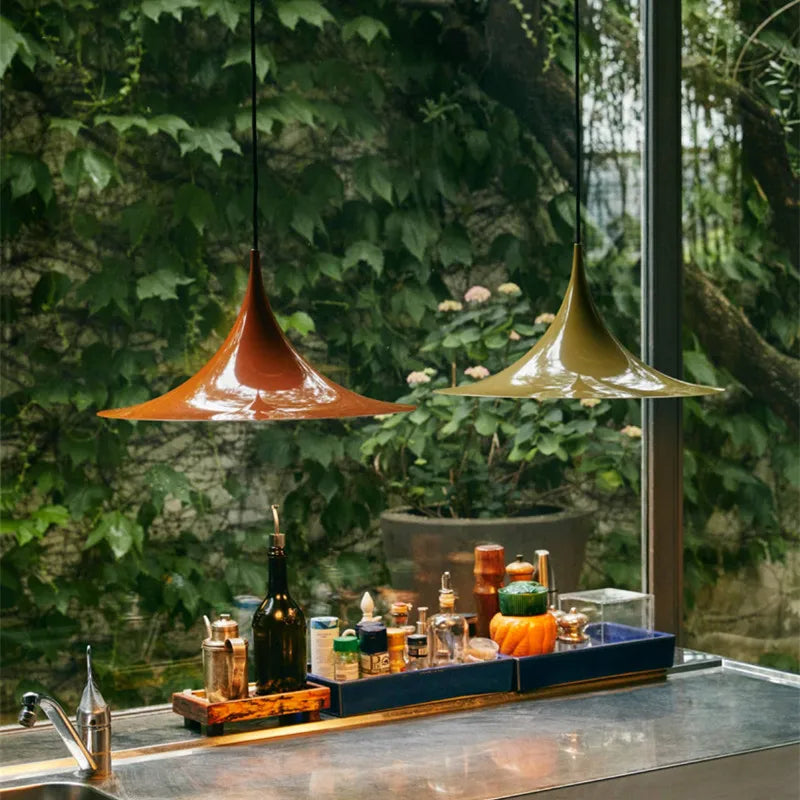 Nordic Minimalist Creative Speaker Chandelier Designer Restaurant Bar Desk Study Bedroom Home Decoration Lighting Fixture