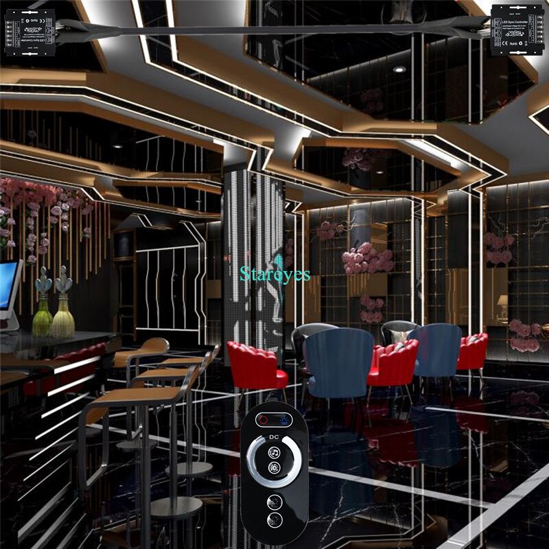 Remote Controller Touch Screen Remote Control Single color Dimmer CCT RGB RGBW RGBCCT LED strip Music Activated receiver