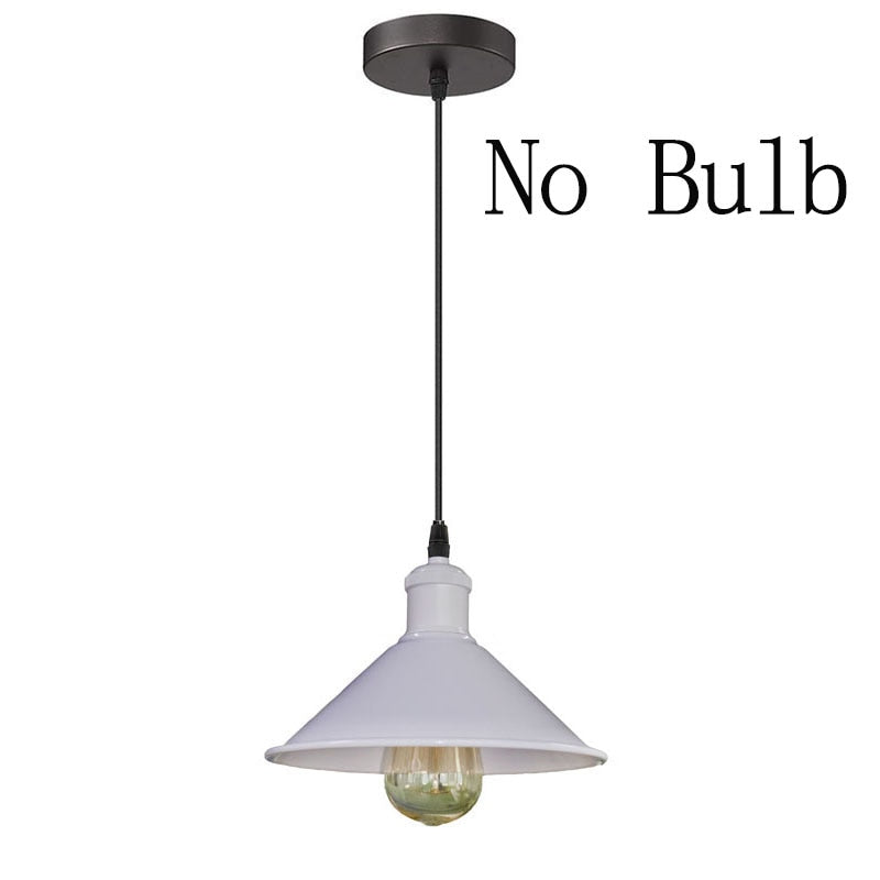 Vintage Pendant Light Loft Retro Chandelier Pendant Lamp E27 Base Industrial Hanging light Edison Home Lighting for Living Room