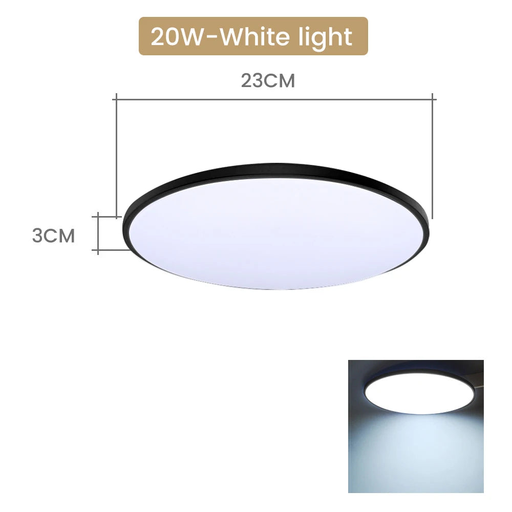 Moisture proof LED Ceiling Light PIR Motion Sensor/Radar Sensor/Sound and Light Control Smart Home Lighting 20W36W Ceiling Lamp