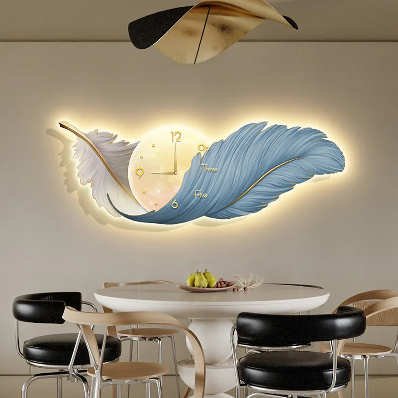 Modern Creative LED Light Painting Nordic Luxury Interior Decors Wall Light Living Room Restaurant Bedroom Simple Painting Lamp