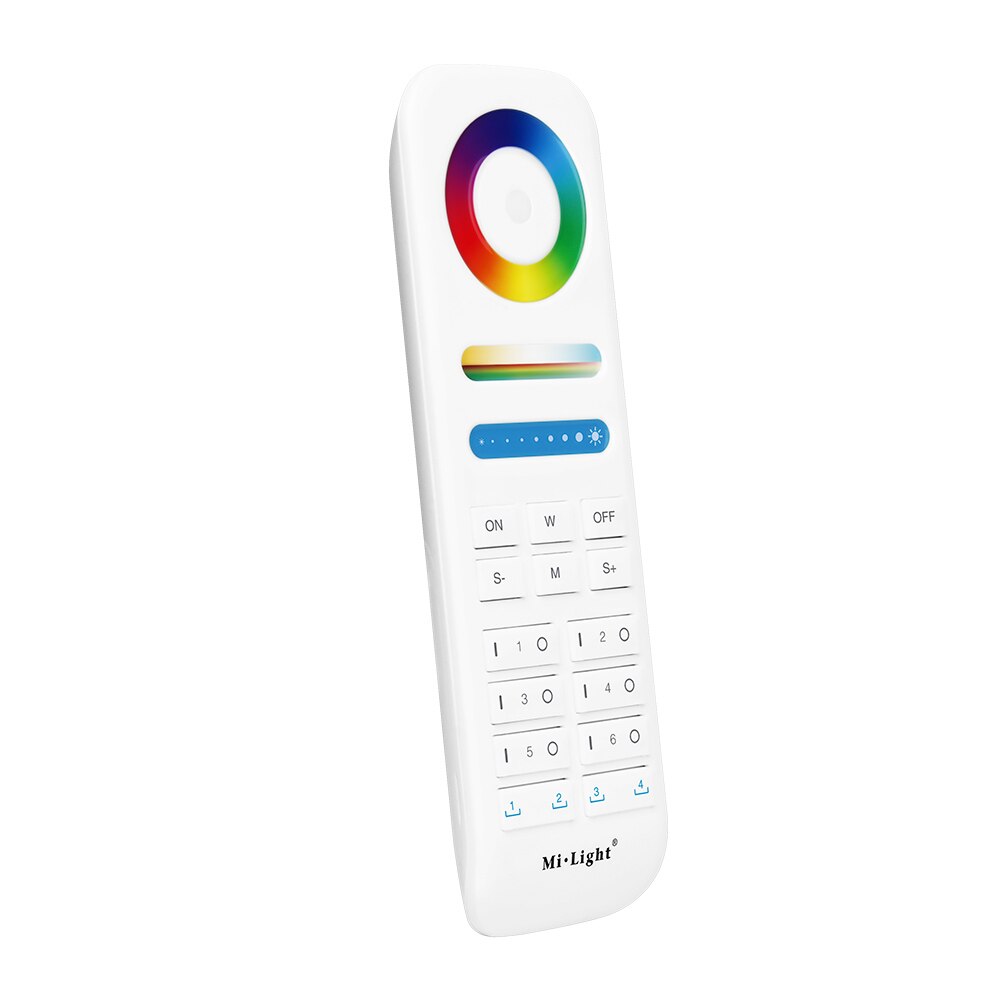 2.4G wireless 8 Zone RF Remote ; B8 Touch Panel Wall-mounted Remote; LS2 5 in 1 led controller for RGB+CCT Led