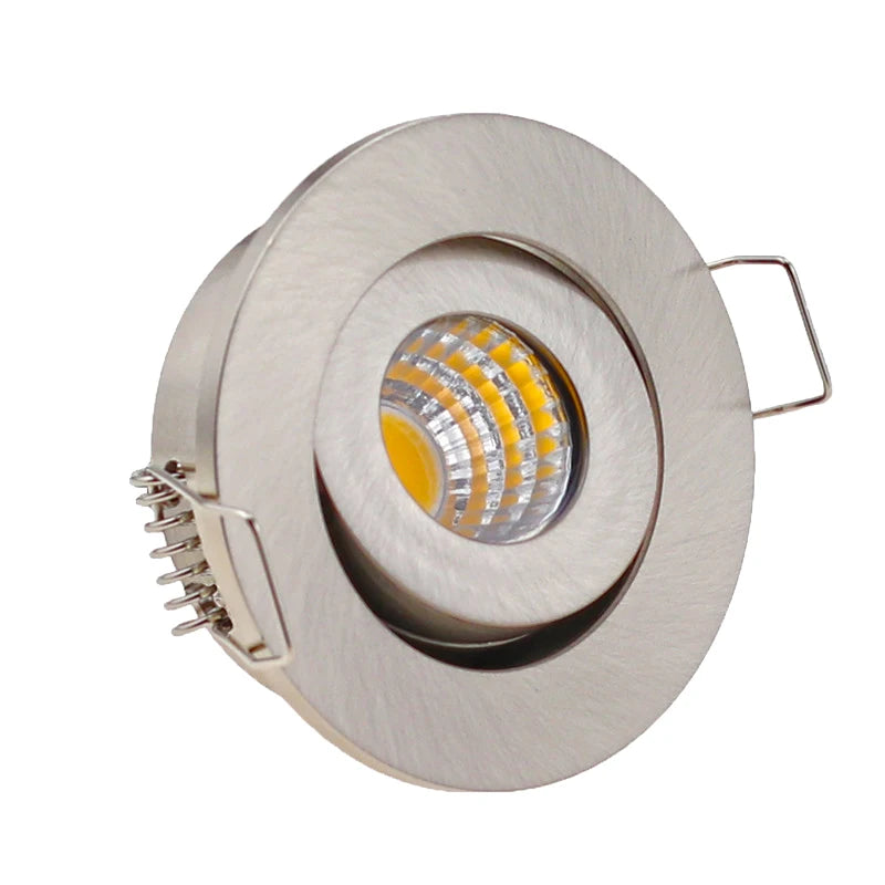 IP65 Waterproof Recessed LED Downlight - 3W Dimmable Spot Light