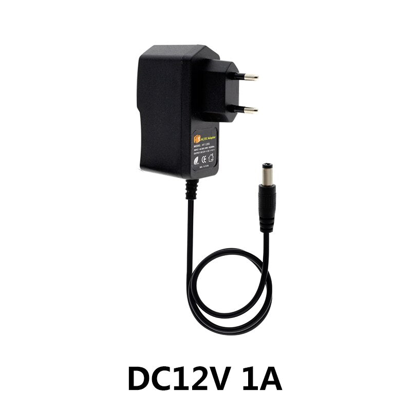 DC12V Adapter AC100-240V Lighting Transformers Output DC12V 1A 2A 3A 5A 6A 8A 10A EU / US Plug Power Supply for LED Strip