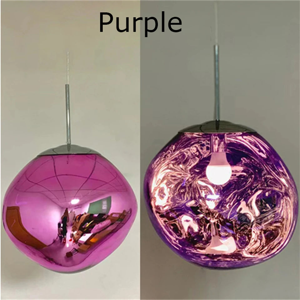 E27 Simple Pendant Lamp Indoor Restaurant Living Room Bedside Loft Chandelier Decoration Acrylic Atmosphere Light Fixture