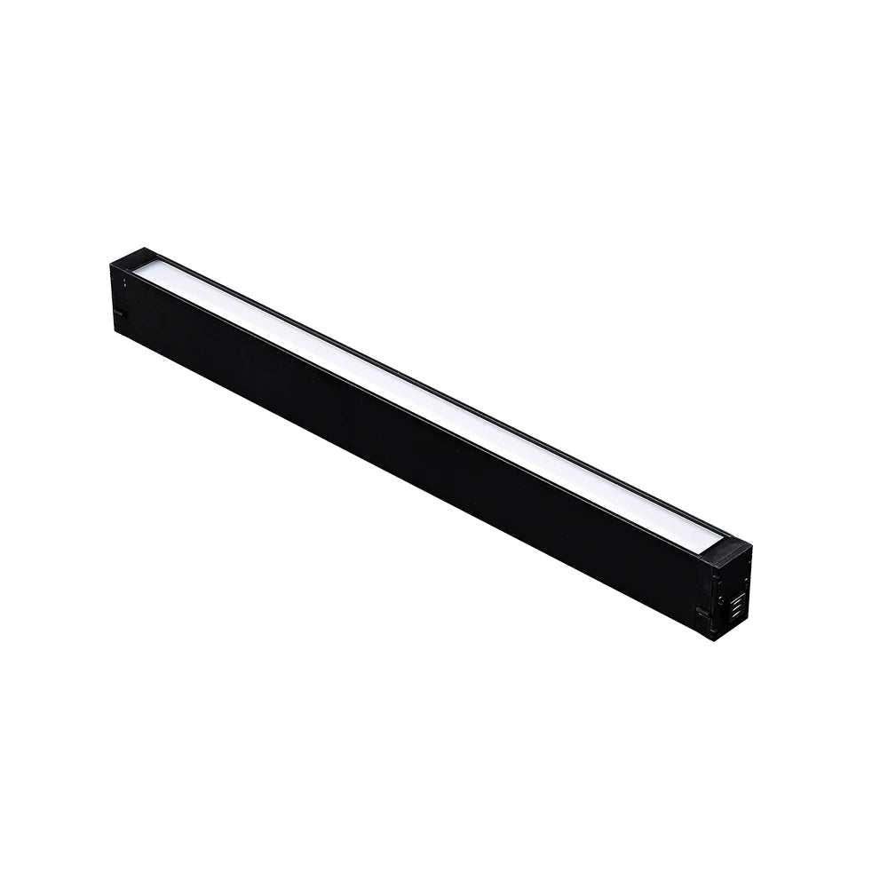 Modern 18W Magnetic COB Linear Floodlight - Smart CCT Dimmable Recessed Ceiling Rail Fixture for Indoor Home & Office