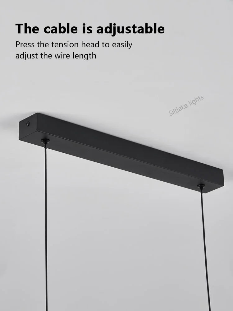 Dining room chandelier Nordic modern lamp dining table bar lamp restaurant lights kitchen lights led strip lamps Light Bar