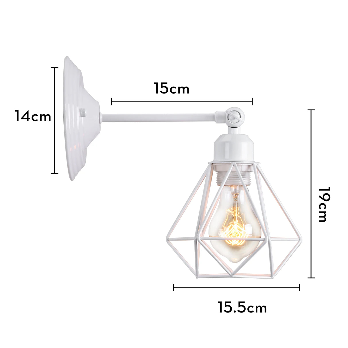 Industrial Pendant Light Led Adjustable Hanging Lamp Shade for Home Kitchen Metal Cage Pendant Lighting for Island Dining Room