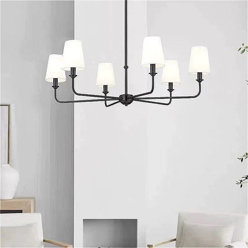 American Style LED Pendant Lamp Modern Minimalist Chandelier Kitchen Island Restaurant Bar Living Room Home Decor Factory Direct