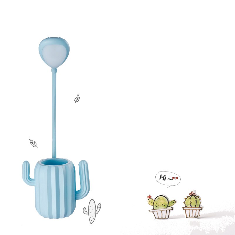 Student lamp Cactus pen holder desk lamp reading eye protection storage table lamp LED charging table lamp gift