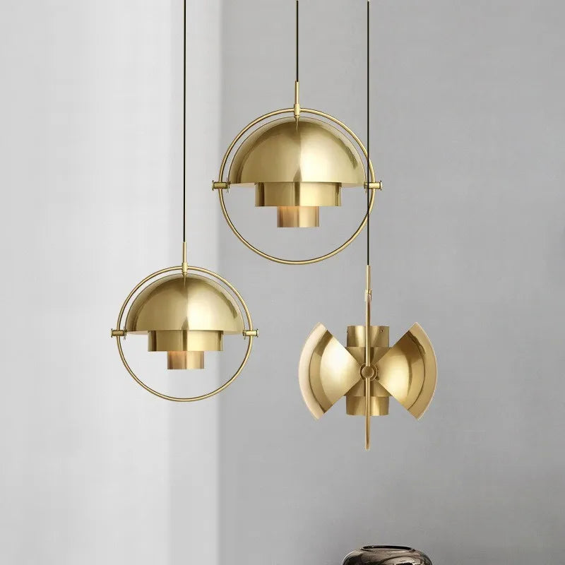 Modern Pendant Light Nordic Bedroom Bedside Hanging Lamp for Dining Room Shape Changed Suspension Droplight Indoor Lighting E27