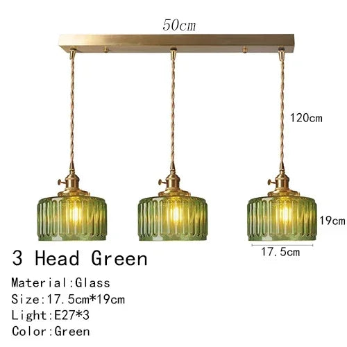 Lamps for Living Room Room Decor Bedside Light Luxury Creative Restaurant Balcony Porch Glass Pendant Lights Lamp