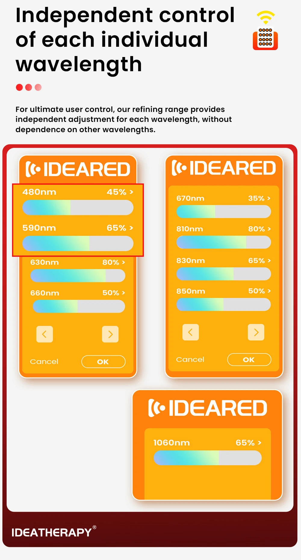 Red Light Therapy LED Physical Therapy Full Body 480,590,630,660, 670, 810, 830, 850,1060 Red Infrared Light Therapy Panel With Mobile Stand