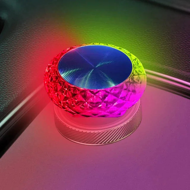 Mini RGB USB Ambient Light (1 Pack) - Plug & Play Decorative LED Interior Atmosphere Lamp for Car, Computer & Laptop