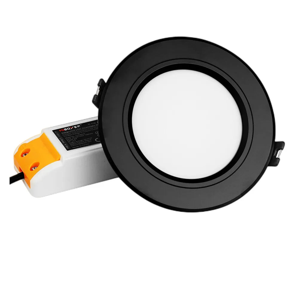 Spotlight 6W 12W 15W RGB+CCT Smart Wi fi LED Downlight AC100~240V compatible 2.4GHz RF Remote Controllable