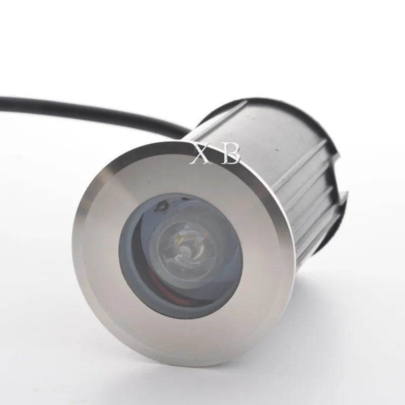 IP68 DC12V 220V 3W Outdoor Lighting for Garden Yard Step Stairs Floor Deck LED Recessed Inground Lamps LED Underground Spotlight