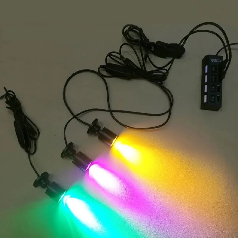 USB 5V Mini Led Spotlight Rotatable Angle 1W 3W Surface Mounted for Cabinet Showcase Terrarium Jewelry Lamp Ceiling Spot Lights