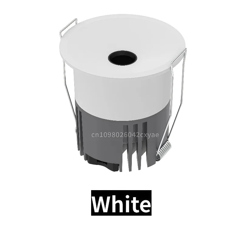 Mini dimmable LED downlights, COB spotlights, anti-glare small hole ceiling lights, kitchen and living room indoor lighting bulb