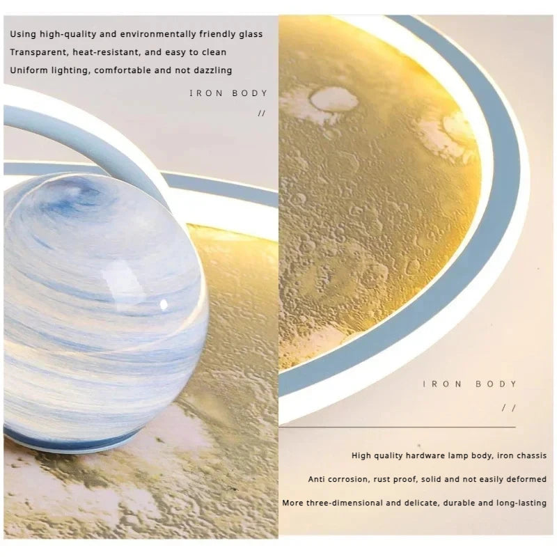 Children's Ceiling Lamp Modern LED Ceilings Chandelier for Kid Room Light Home Decoration Girls' and Boys' Bedroom Lighting 2024