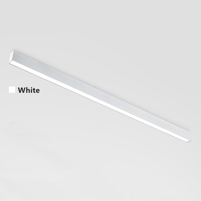 120cm Linear Bar Light LED Ceiling Lamp Surface Mounted Long Strip Spotlight Living Room Office Ceiling Light Floodlight 45W