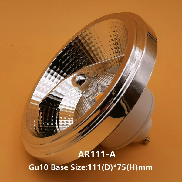 15W COB LED Downlight AR111 QR111 G53 GU10 LED Bulb light Dimmable Led Lamp AC110V/220V/DC12V Spotlight