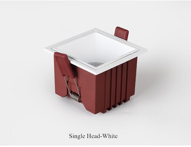 2020 Stylish Bedroom Downlight Recessed Led Ceiling Downlight Square/Round Aluminum High Quality Spot Led 7W 12W Ceiling Lamp