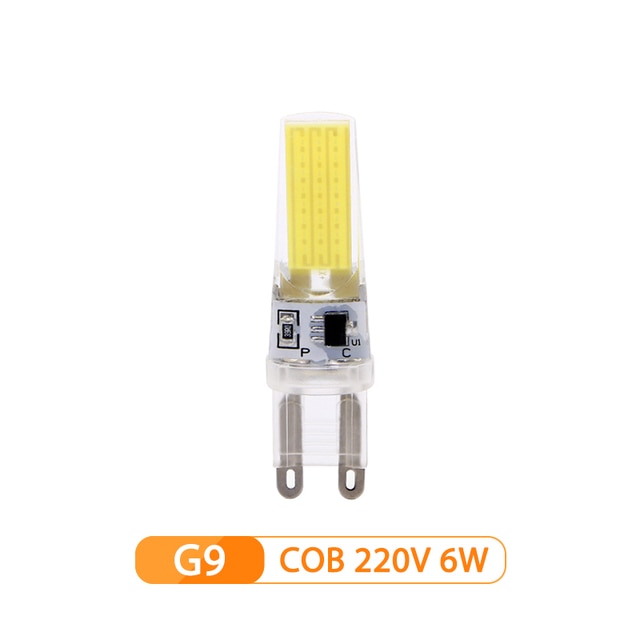 2PCS/lot LED G4 G9 E14 3W 6W Light Bulb AC/DC 12V 220V LED Lamp COB Spotlight Chandelier Replace Halogen Lamps Cold/Warm White