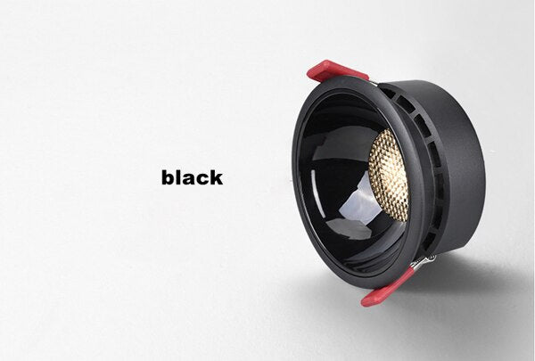 ACETIDE Recessed Downlights 220V for Kitchen LED Ceiling Spot 7W15W24W Honeycomb Room Lamps for Bedroom Foyer