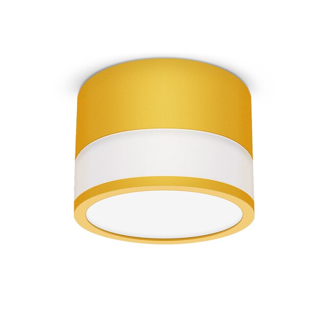 Macaroon Iron and Acrylic LED Ceiling Light 15W 12W 7W Dimmable Surface Mounted Ceiling Spot Light for Bar Kitchen Bedroom